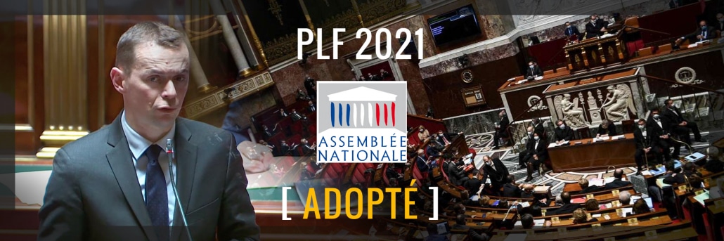 Le PLF2021 a été adopté à l’Assemblée nationale !