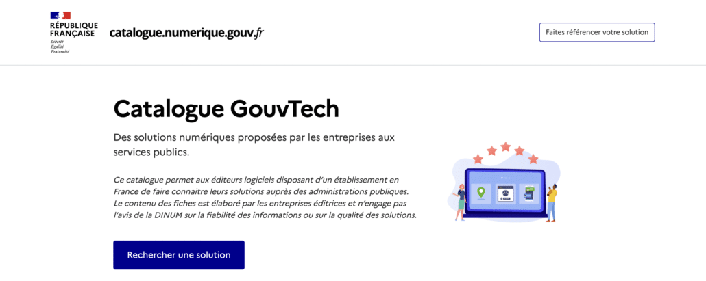 La solution taxesejour.fr est référencée au catalogue GouvTECH de la DINUM